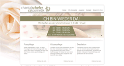 Desktop Screenshot of cs-kosmetik.ch